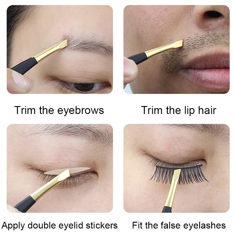 One Professional Stainless Steel Eyebrow Tweezers for Hair Removal Is a Convenient Professional Beauty and Makeup Tool for Women