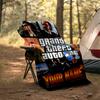 1pc Personalized Name GTA Theme Blanket - Digital Print, Polyester, Cozy for All Seasons, Perfect for Outdoor, and Travel