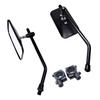 Easy Install Motorcycle Rearview Mirrors In Retro Design Offering Enhanced Visibility for Riders Safety Enhancement 2pcs