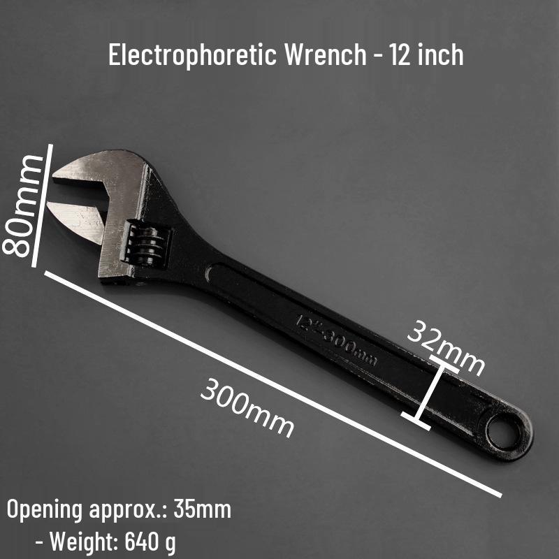 Multifunctional Insulated Mini Adjustable Jaw Wrench Set with Short Handle - Free Shipping