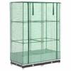 Vidaxl Raised Planter With Greenhouse, Rattan Look, 80X40X123 Cm