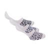Lee Unisex Adult Leopard Print Liner Socks (Pack of 3)