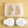 Cartoon Little Fish Snapper Roasted Cake Grinder Baked Silicone Rice Cake Mold Soap Mold Gypsum Aromatherapy