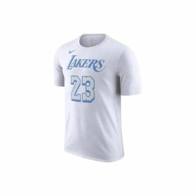 Nike LeBron James Não. Camiseta de Manga Curta de Basquete Retrô 23 para Homens CT9428-103