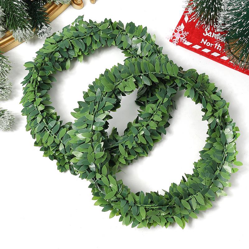 Green Leaves DIY Wreath Vine Wall Decoration for Weddings and Birthdays