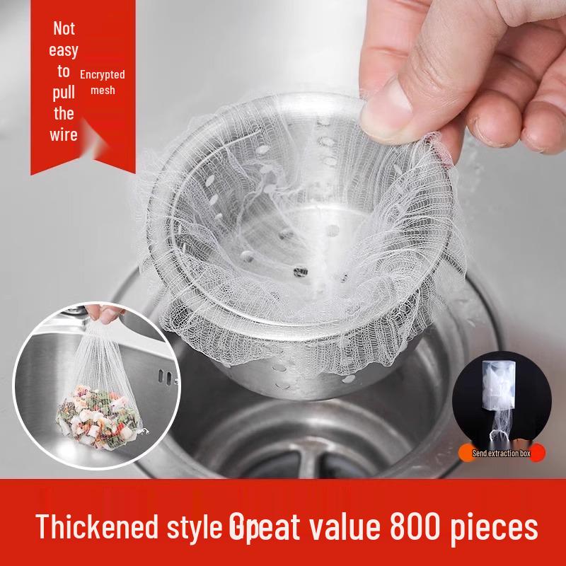 Disposable Kitchen Sink Drain Strainer Mesh for Food Waste and Vegetable Washing