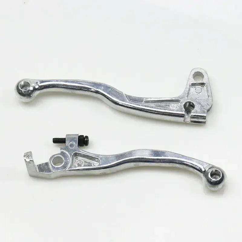 Chrome Brake Clutch Levers For Motorcycle Suzuki DR250 650 DRZ400 DJEBEL 250
