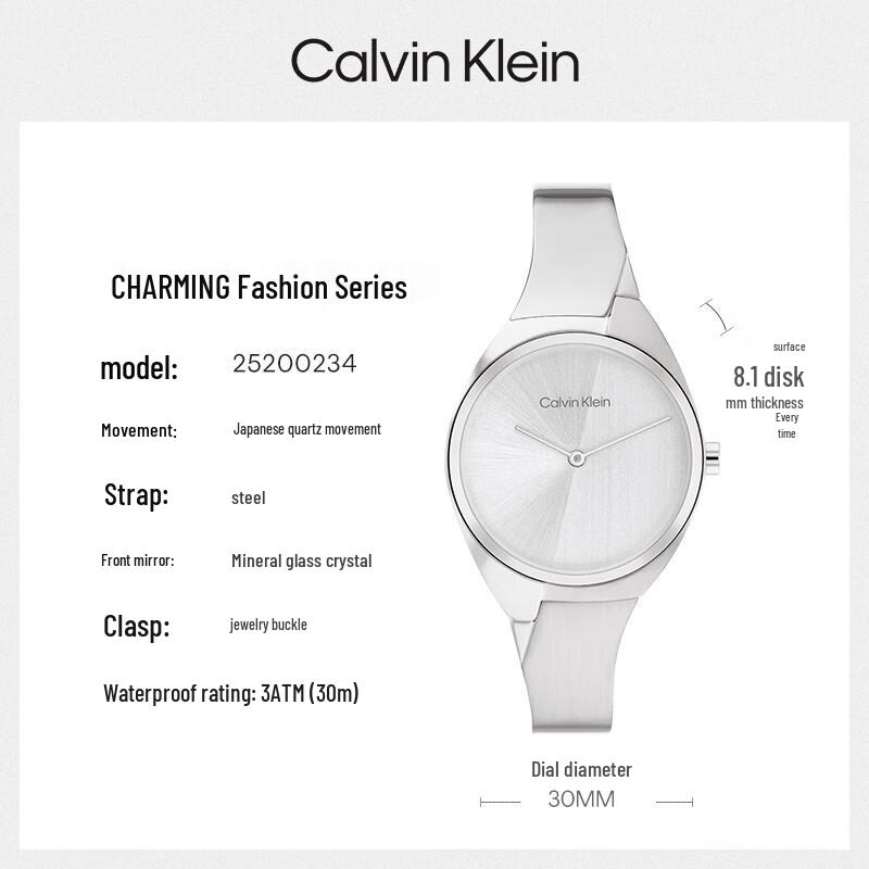 Calvin Klein Women's Twin Bracelet Steel Watch
