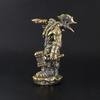 Brass Orc Tribe Thrall Soldier Model Ornament Desktop Office Decoration Crafts Miniatures Figurines