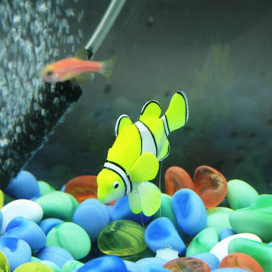 Luminous Glowing Floating Simulation Clownfish Fighting Fish Aquarium Decor