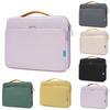 Fashion With Handle Portable Laptop Bags Lightweight Ultra Thin Laptop Case Dual Zipper Soft Material Notebook Sleeve Travel