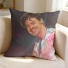 British Pop SingerSongwriter HHarry SStyles Square DoubleSided printed Pillow Case Bedroom Bedside Pillow Sofa Cushion Cover