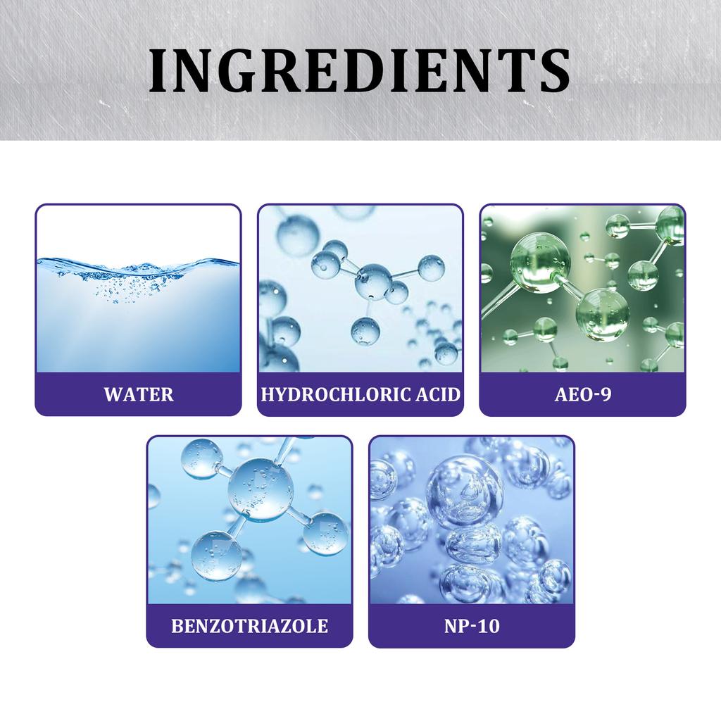 Super Rostentferner Spray Metalloberfläche Chromlack Auto Eisen Reinigung Effizienter Rostumwandler Auto Anti-Rost Spray Zubehör 30/50 ml