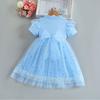 Lolita Halloween Christmas Girl Fleece-Lined Thickening Cosplay Princess Dress