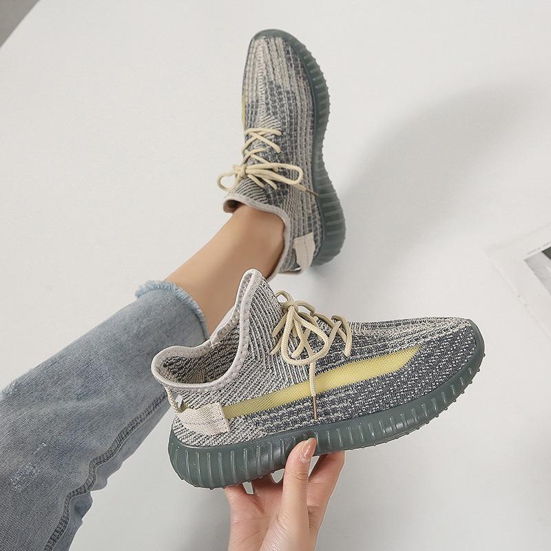 New Coconut Shoes, the Same for Men and Women, Summer Breathable Fly-woven Shoe Covers, Casual Sports Shoes, Couple Mesh Shoes