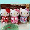 Plyšová hračka Sanrio Hello Kitty Kimono se stojánkem Pro děti i sběratele