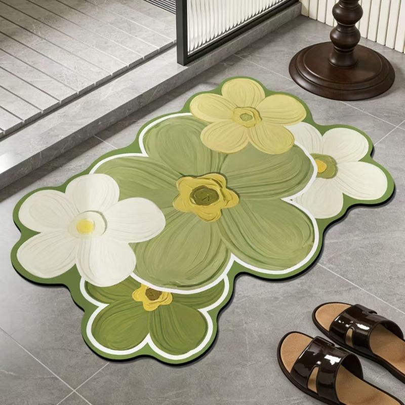 Bathroom absorbent diatom mud toilet doormat toilet toilet floor mat toilet carpet