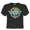 Womens/Ladies World Tour 78 Van Halen Crop Top