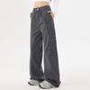 American High Street Trendy Brand Cleanfit Multi-pocket Overalls Men's Solid Color Simple Loose Wide-leg Straight Pants