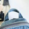 Lightweight Denim Backpack Women's Outdoor Travel Multifunctional Chest Bag Shoulder Crossbody Bag