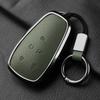 Aluminum Alloy Goatskin Car Key Case Cover For Changan Eado Unit Cs35Plus Cs55Plus Cs75Plus Car Key Protection Shell Accessories