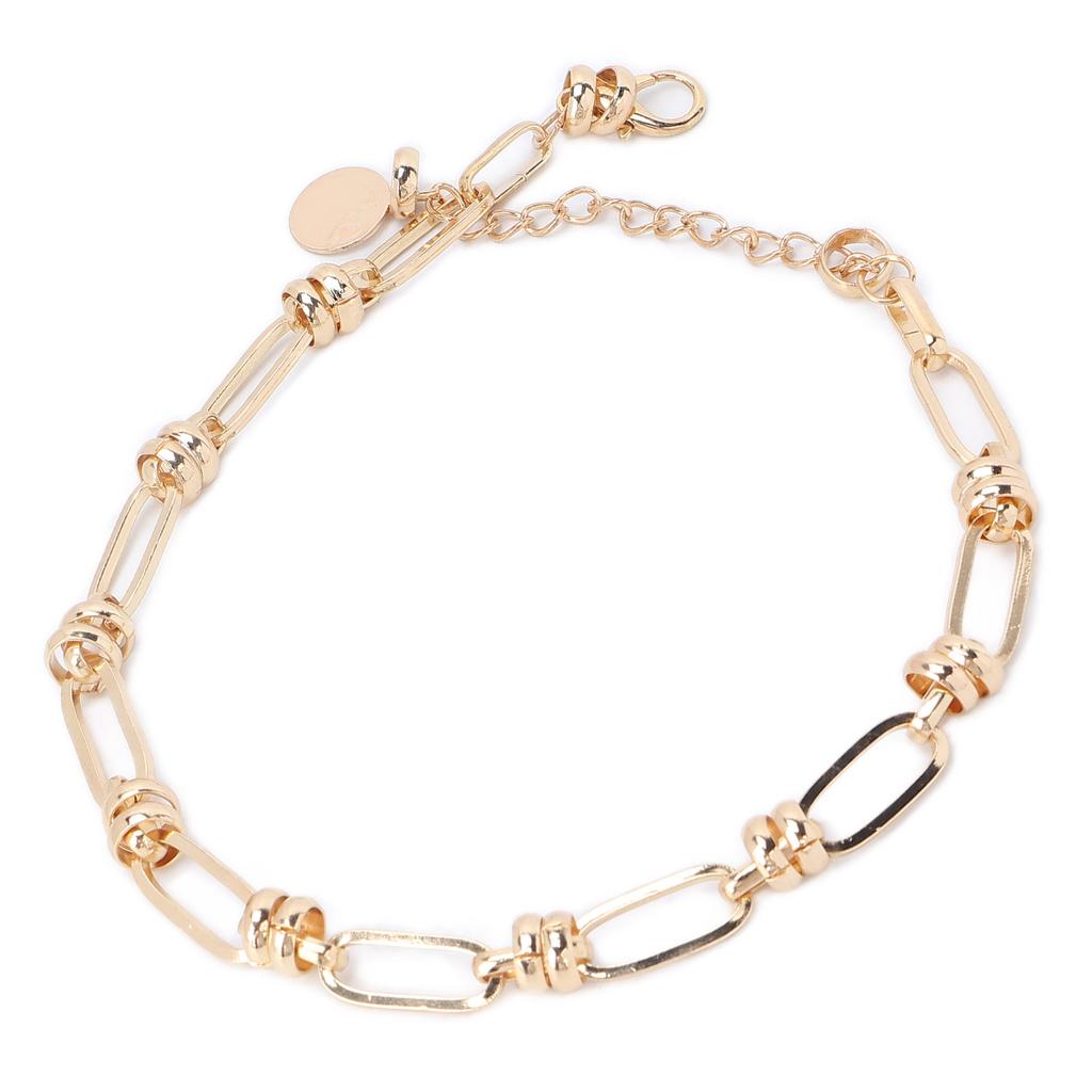 Fashionable Choker Necklace Hip Hop Geometric Pattern Alloy Necklace Clothes Accessory
