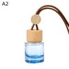1Pcs Small Round Cap Empty Pendant Ornament Car Essential Oil Diffuser Fragrance Air Freshener Scent Perfume Bottle