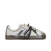 Adidas VL COURT 2.0 Da Vinci, Box, Black Cat Low top Skateboard Shoes Unisex Gray Brown HQ1802(TeamM-S-BOX)