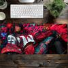 Mouse Pad Anime Punk Girl Computer Laptop Anime Keyboard Mouse Mat Large Mousepad Keyboards Gamers Decoracion Desk Mouse Pads
