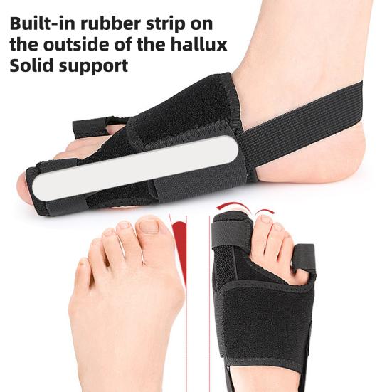 Hallux valgus korrigerer justerbar stortå retter hallux valgus korreksjon hammertå separator ortopedisk hallux valgus skinne hallux valgus smertelindring fotstøtte