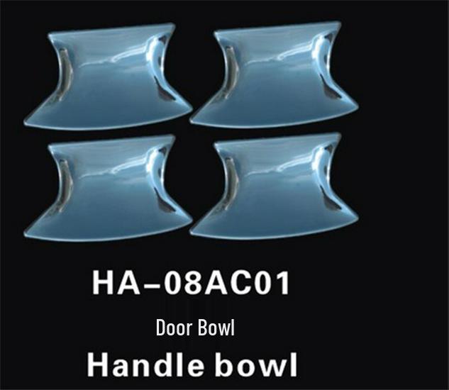 Anti-Scratch Decorative Handle Bowl for 08-13 8th Gen Accord