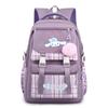 Cinnamoroll Kids School Backpack Boys Girls Large Capacity 20-35L Nylon Dual Strap Bag With Arc Shoulder Straps