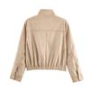 European and American Style, New Women's Clothing, Fashionable, Casual Suede Effect Jacket Jacket 3046278