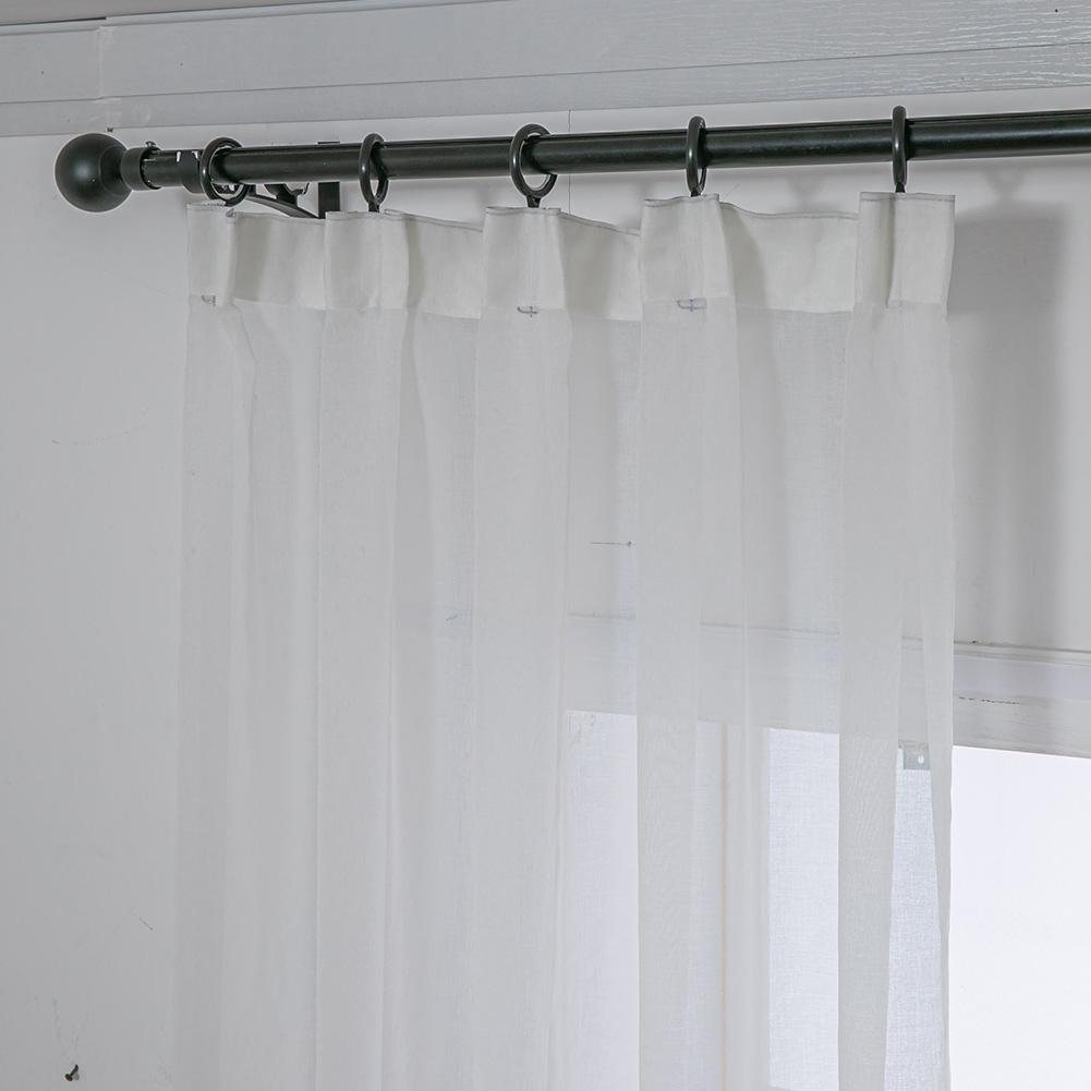 Cortina de tule para cozinha, cor sólida, moderna, europeia, tecido, janela, cortina para sala de estar, lozujoju, decoração de casa, 1 peça