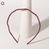 Simple Wavy Hair Bands Head Hoop Sports Headband Hairband for Women Candy Colors Headbands for Girls Hair Accessories