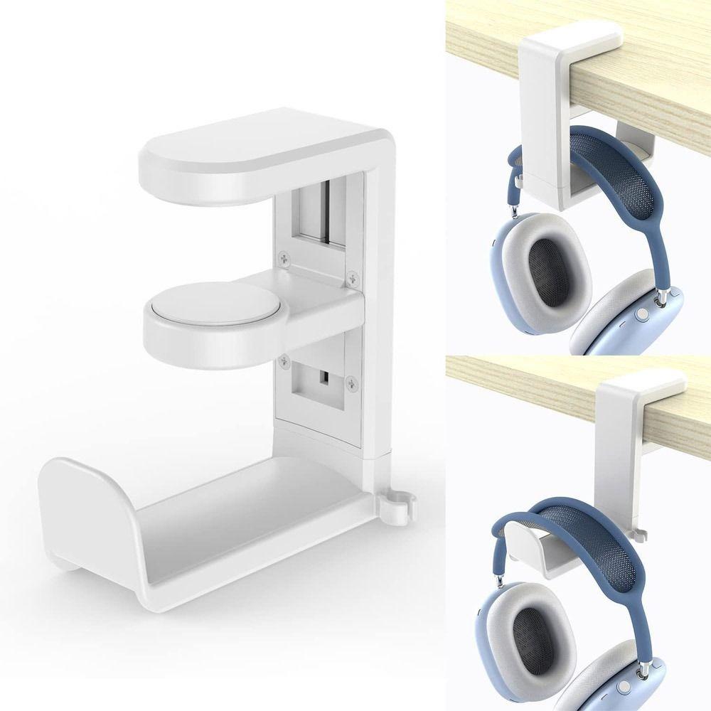 No Punch Headphone Stand Storage Hanging Earphone Controller Useful Headset Holder  Coat