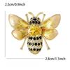 1 ks Všestranný klopový odznak Oblečení Doplňky Dámský Lehký Luxusní Design Elegantní Mikro Vykládaný Zirkon Růžová Brož