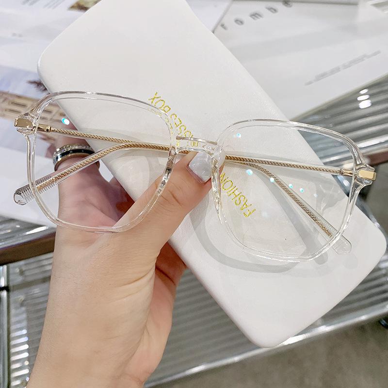 Vintage Oversized Square Gradient Reading Glasses Ultralight Business Presbyopia Eyeglasses Computer Anti Ray Eyeglasses
