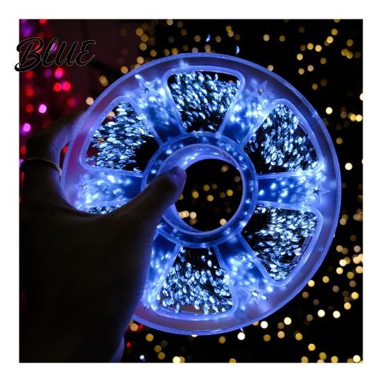 Complex Pattern String Beaded Indoor Waterproof 8 Copper Wire Lights LED Modes Light And Outdoor