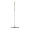 17 Tines Garden Rake 5.4ft Length Heavy Duty Metal Yard Thatching Bow Rake for Loosening Leveling Soil Leaves Grass