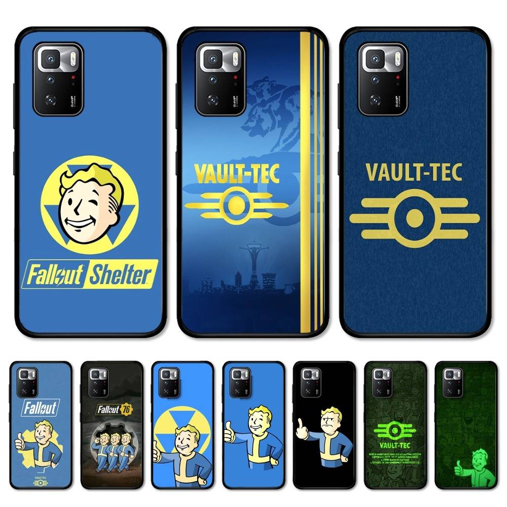 F-Fallout S-Series 4 Cool Game Phone Case For Redmi Note 4 X 5 A 6 7 8 T 9 9S 10 11 11S 11Epro Poco M3 pro