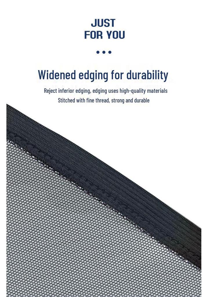 Car Door Mosquito Screen Mesh: Insect-Proof Sunshade for Windows