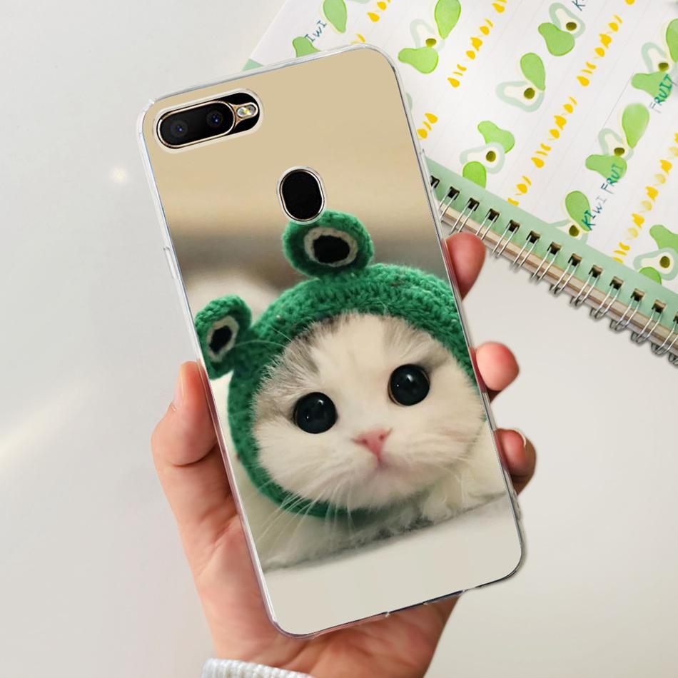 For OPPO A5S Case Cute Pattern Soft Silicone TPU Cover Cases For Oppo A5Ss AX5s A 5S CPH1909 CPH1920 CPH1912 Phone Shell Bumper