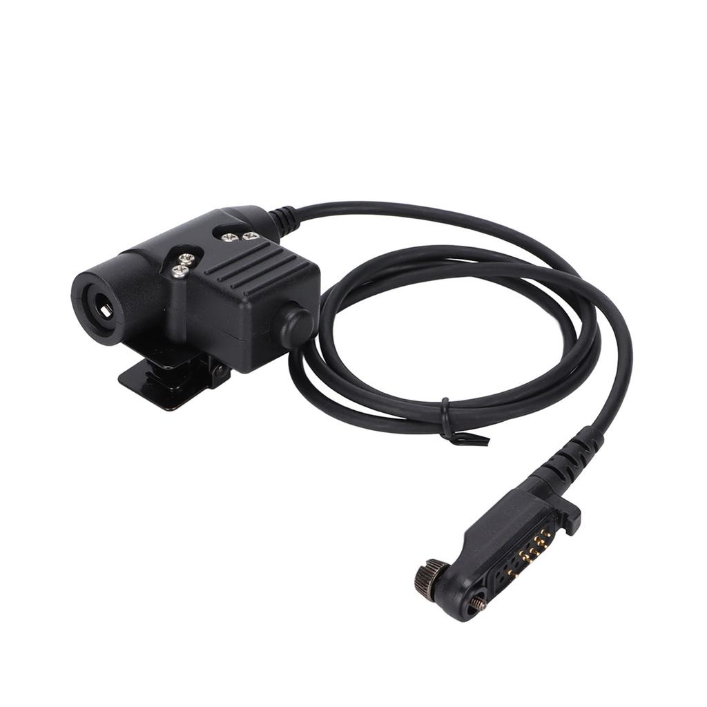 Adaptador Militar PTT U94 para Hytera PD600 PD602 PD605 PD662 PD665 PD680 PD682 PD685 X1p X1e