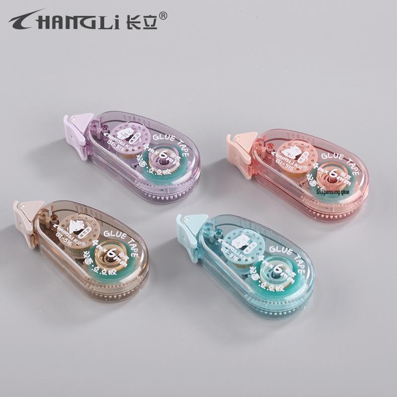 Kompaktní průhledné tečkové lepidlo oboustranná korekční páska