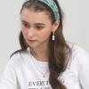 LALA Imported Lace Ethnic Hairband P-GREEN