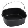 7/8 inch Airfryer Liner Koolstofstaal Bakvorm Pan Vervanging Airfryer Accessoires Pizza