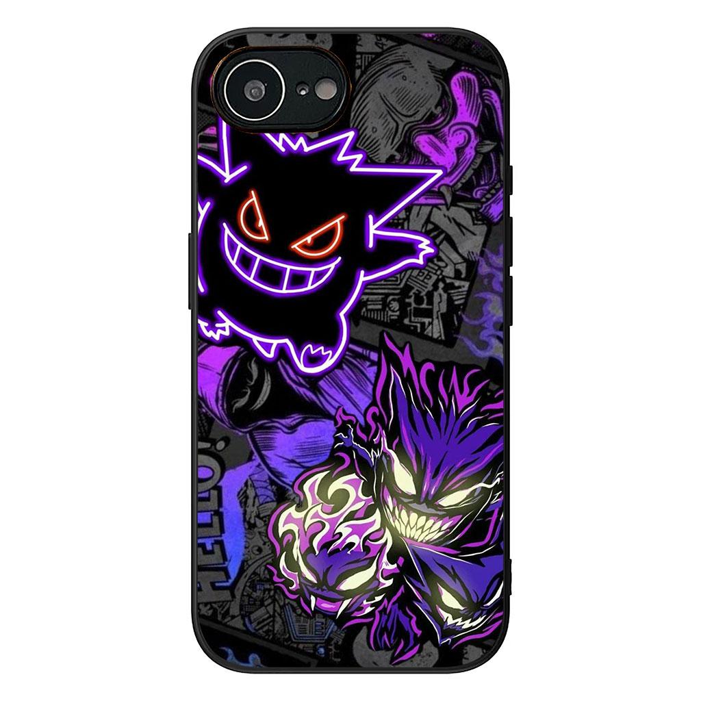 P-Pokemons Charmander P-Pikachus Mewtwo Cover for Apple iPhone 17 16 11 Pro XS Max XR 6 7 8 Plus 16E SE 2020 Air 5 SE2 Case