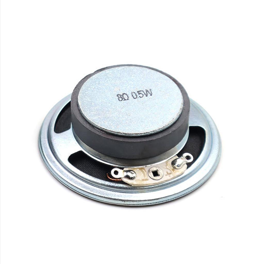 2Pcs Ultra-thin speaker 8ohm 0.5W 8R speaker Diameter 50mm