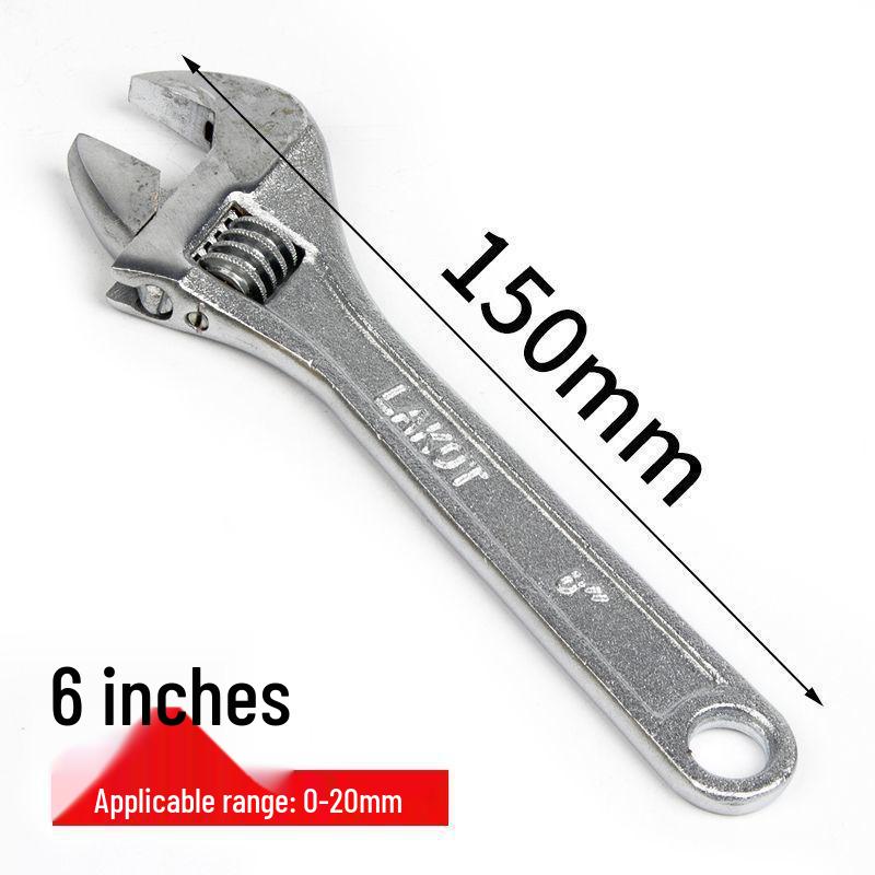 

Dual-Use Adjustable Multifunctional Pipe Wrench, Large Opening Plumbing Tool - 8, 10, 12 inch